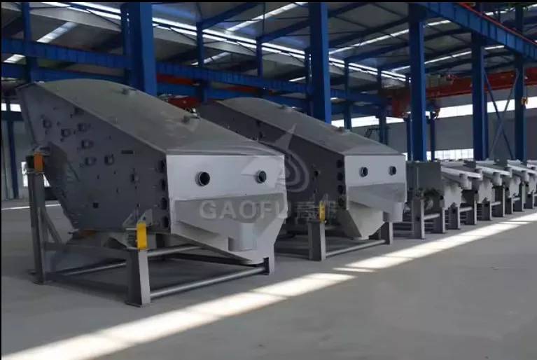 Gravel vibrating sifter perlite screening large output probability vibration sieve equipment