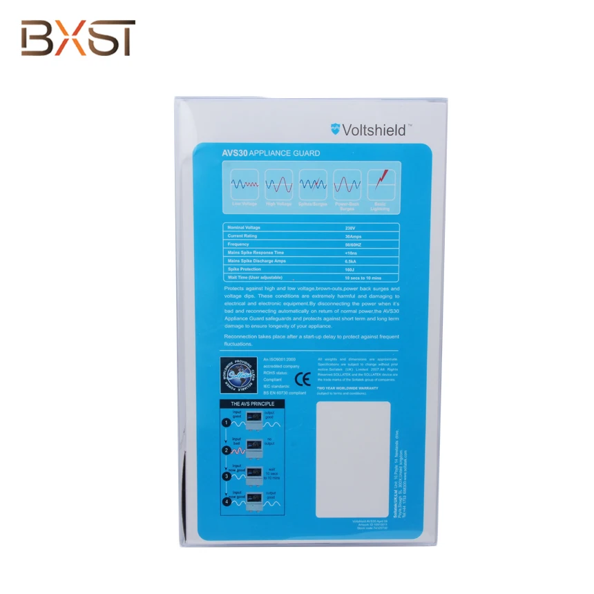  BX-V105 3 фазы 220 В Защита от напряжения высокая защита низкого для бытовой