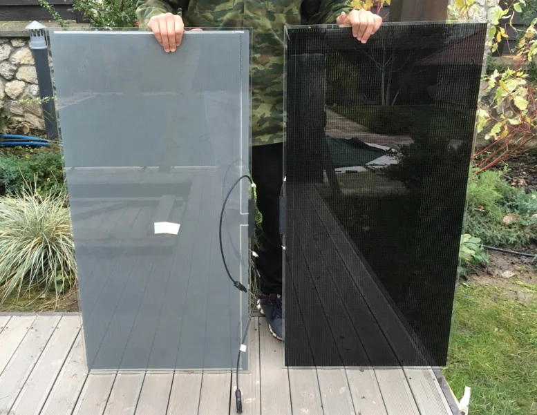 Wholesale 10% 20% Transparent Solar Panel Cadmium Telluride Thin Film BIPV