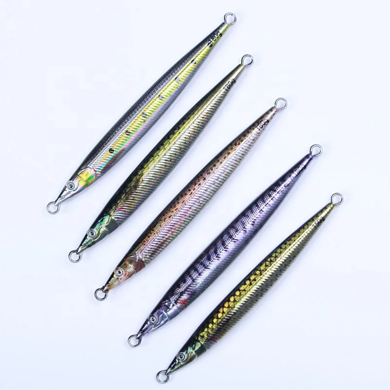 2022 New 150g 180g 3D Printing Lifelike Artificial Wholesale Slow Jigging Lure Metal Jig