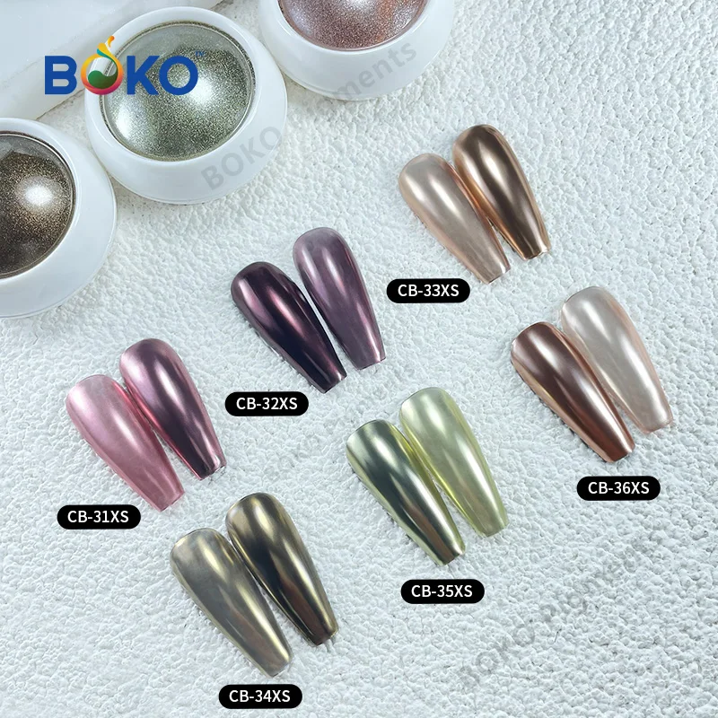 BOKO  MultiChrome Car Paint Chameleon Chrome Pigment Powder for Auto Paint/ Nail Polish/ Coating