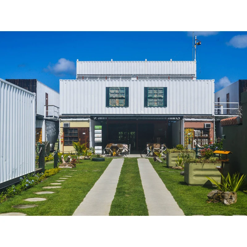 Good Quality Cheap Container House Prefabricated Hotel Living 20ft Container House Prefab House Modular Homes Shop Design