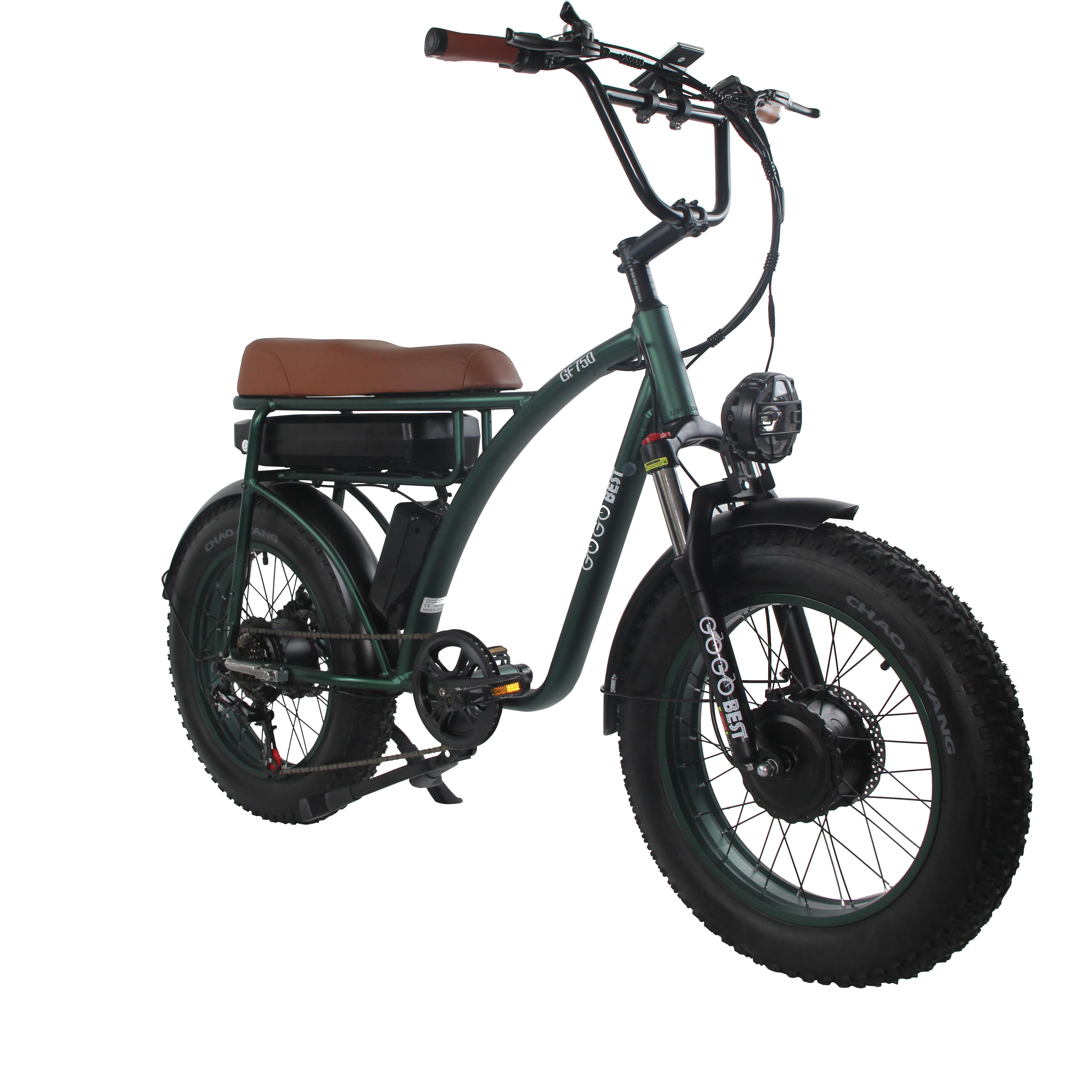 EU UK USA warehouse  GOGOBEST GF750 free shipping dual motor folding motorcycle batteries ebike electric bike