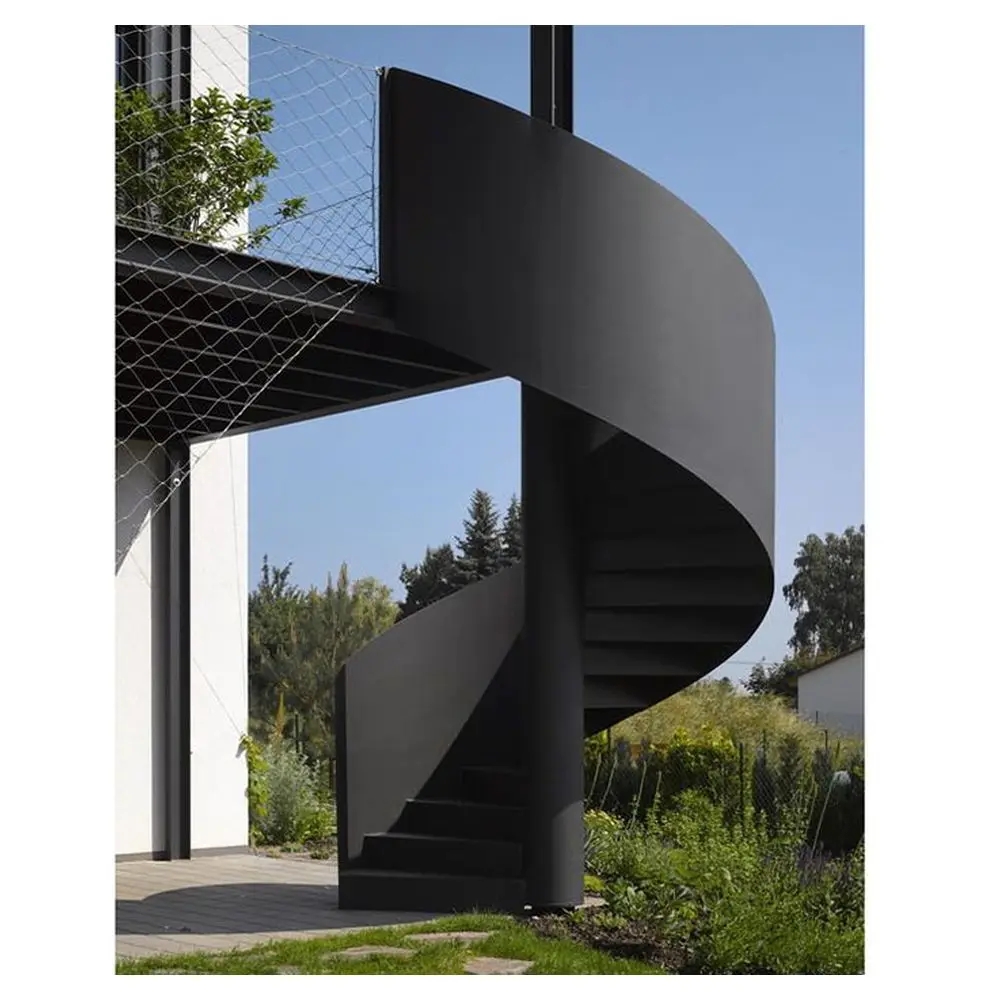 Orient Cheap Price Stainless Steel Spiral Round Stairs Factory Used Metal Stairs Indoor Central Staircase