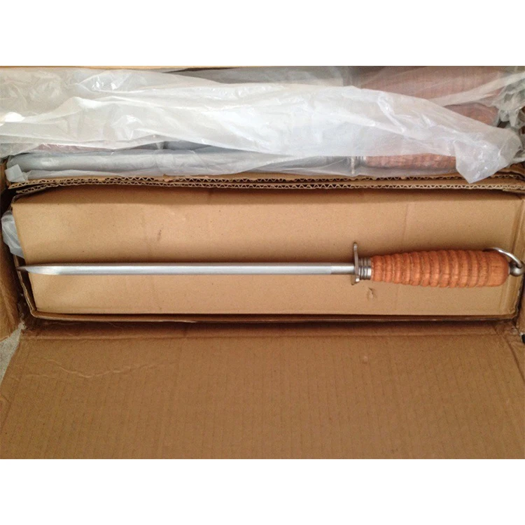 Мусата Btc-std12 алмаз овальной формы 12 дюймов с деревянной ручкой