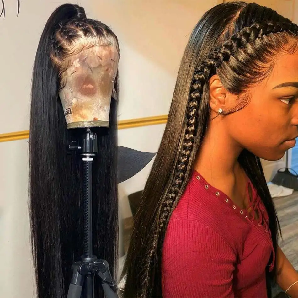 Натуральные норковые бразильские волосы Remy, 100% натуральные волосы с выравненной кутикулой, длинный пучок 6 D 2021 невидимое наращивание волос