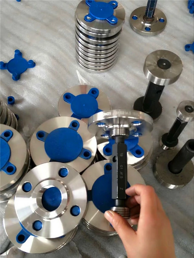 DIN2527 PN6 DN10 кованый дуплексный стальной фланец ASME B16.47 серии B F53 S32750 BL