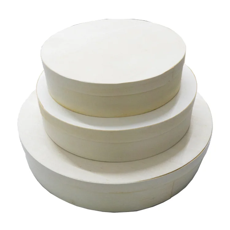 Reusable Biodegradable 12 inch to-go Boxes NOT card board Natural Wood Round Grazing Balsa Cheese and Charcuterie Box with lid