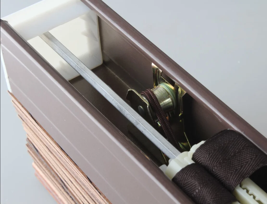 Blackout blinds Remote control Venetian wooden blinds motorzed