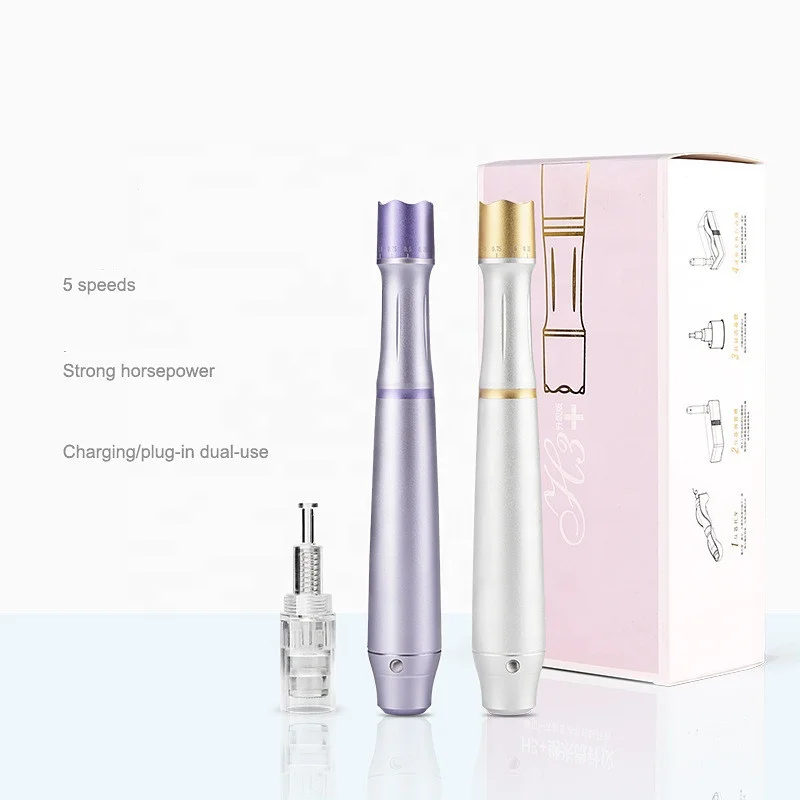 Nano 9pin 12pin 24pin 36pin 42pin cartridge remove acne scars shrink pores dr pen derma roller microneedling pen device