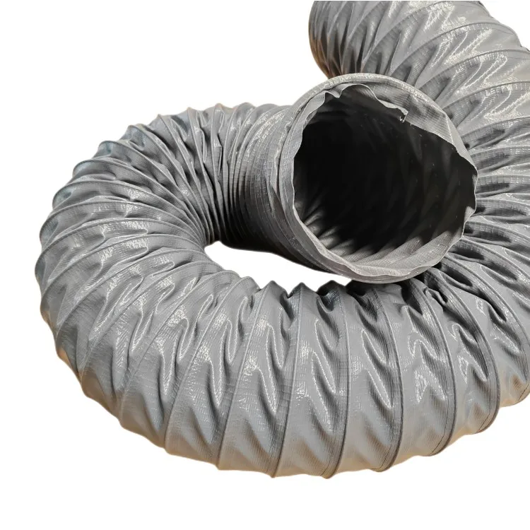200mm  Nylon fabric air duct Flexible air duct exhaust high temperature gas pipe