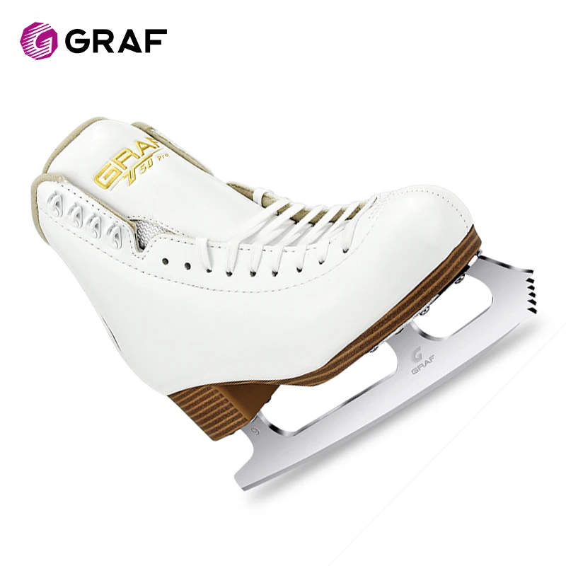 High-End White Ice Skates for Women New Arrival Artistic Leather Quad Roller Skates Rental Figure Roller Skate Shoe