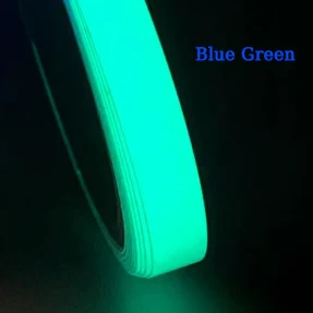 PET Photoluminescent Film Tape High Quality Adhesive Luminous Tape Glow in the Dark Tape for Stage