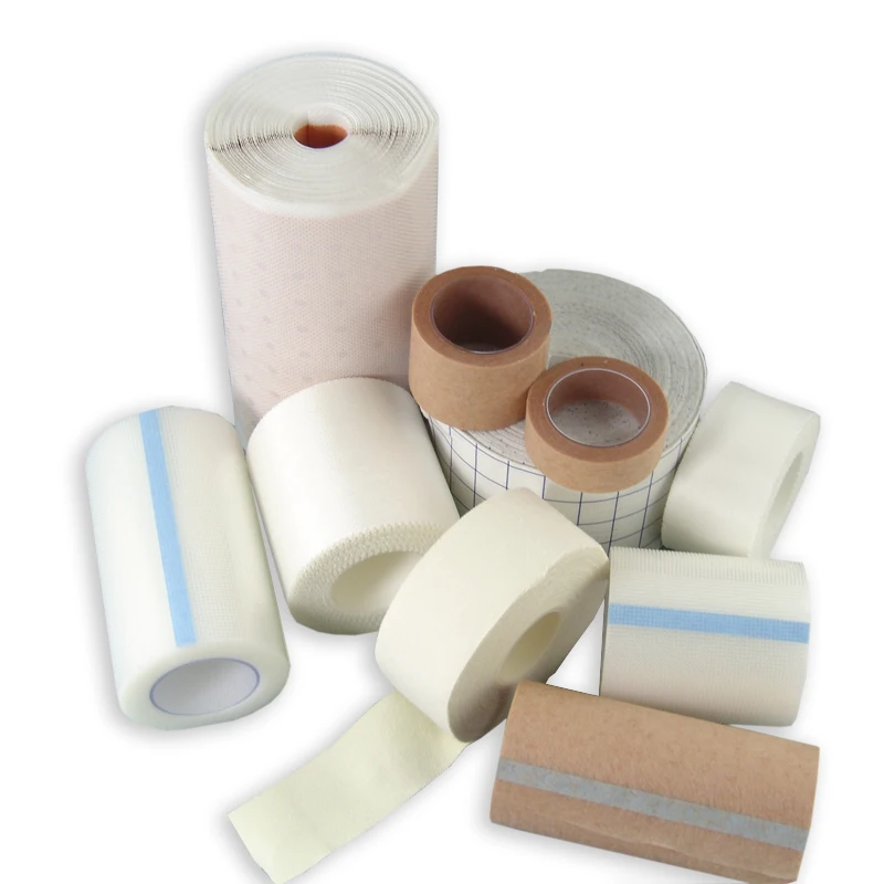 ORIENTMED Breathable single sided perforated pe tape transparent micropore tape for medical use