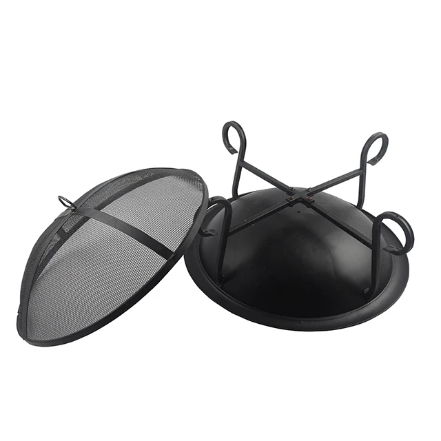 Outdoor garden new design best quality metal fire pit fire bowl with lid