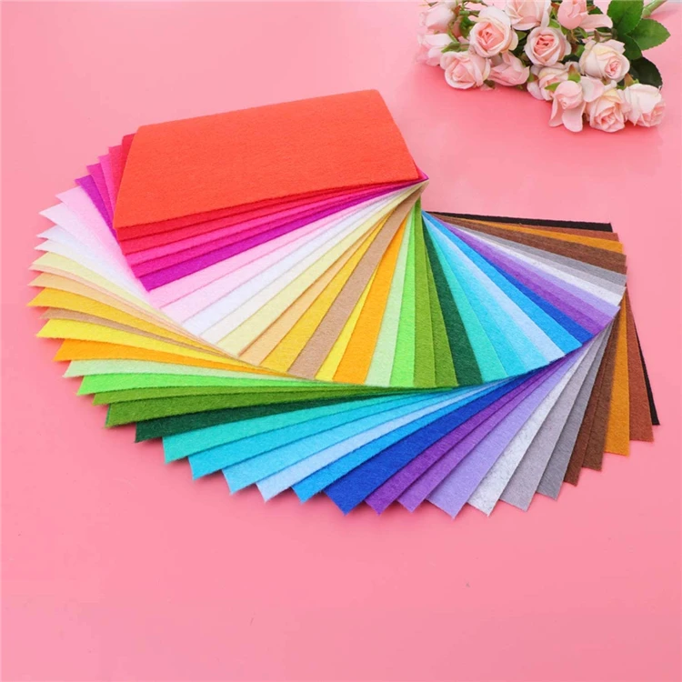 2020 New Eco-Friendly Nonwoven Fabric Embroidery Craft DIY Felt Paper