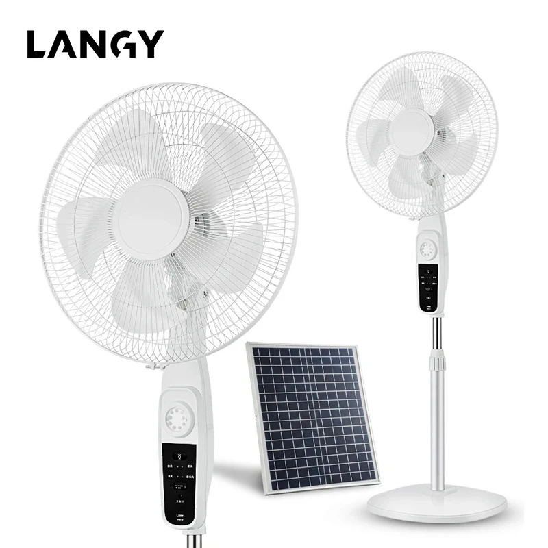 High Quality Five-leaf Bionic Fan Blade Three-wind Speed 16 Inch solar attic fan