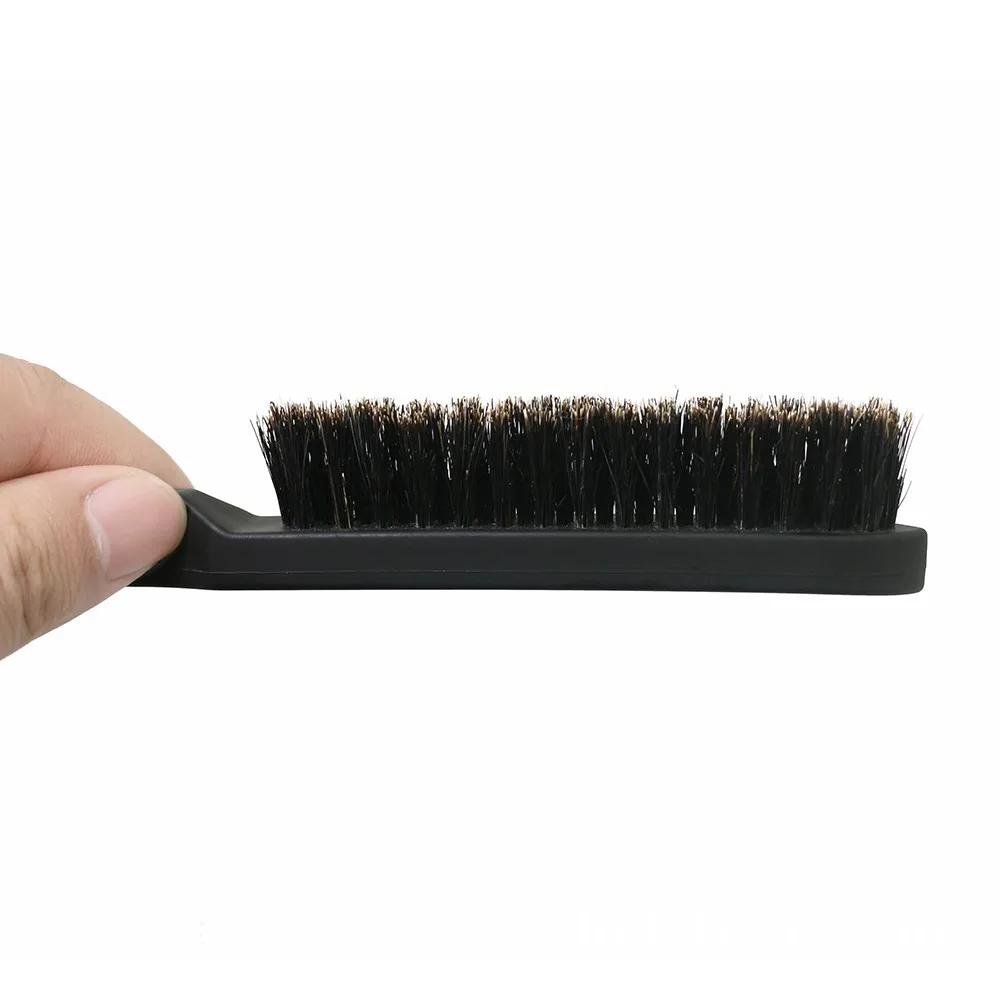 Professional Salon Boar Bristle Wooden Round Hairstyling Brush For Hair Curling Hairdressing Hair Curls Brush