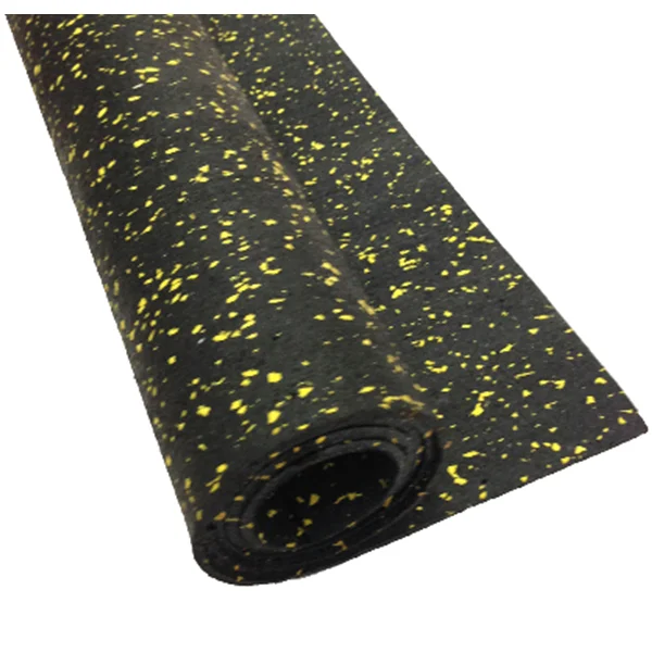 Hard-wearing quality Shock-absorbing Non-Toxic 1*15 m Gym Floor SBR+EPDM Rubber Roll