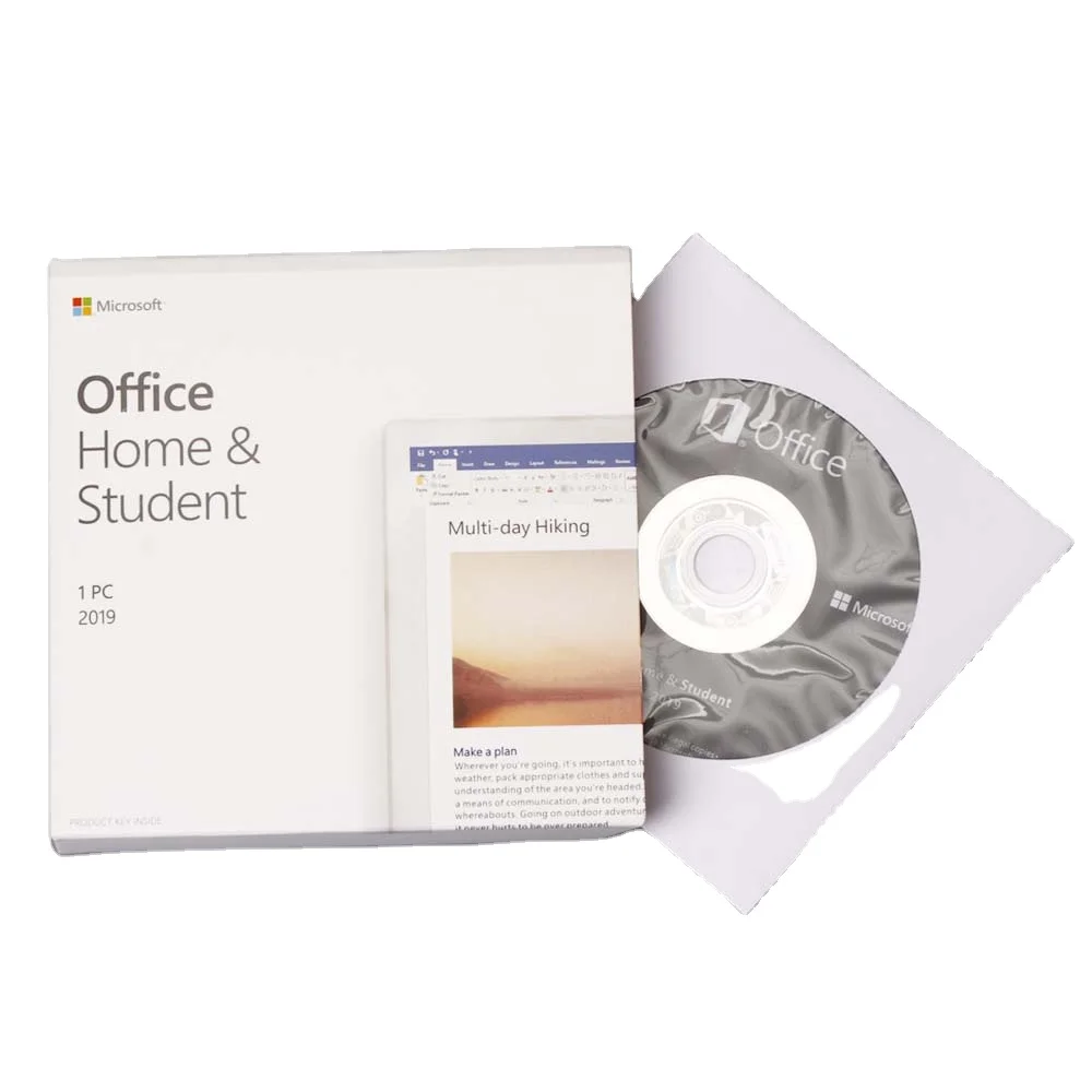 Lifetime Warranty Multi Language 100% online Activation Office 2019 home and student Full Package for PC