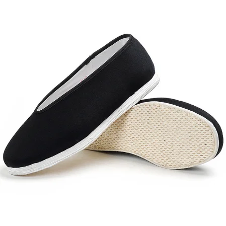 Классические тканевые Туфли с круглым носком в старом Пекине ручной работы тысячеслойной подошвой пеньковая веревка для мужчин среднего возраста мужская обувь