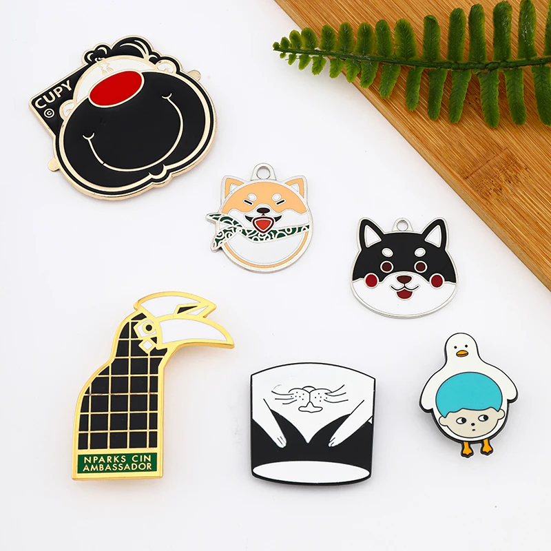 Factory design Logo Custom Metal Logo Pin Badges Custom Lapel Pins Enamel Custom logo metal badge pin