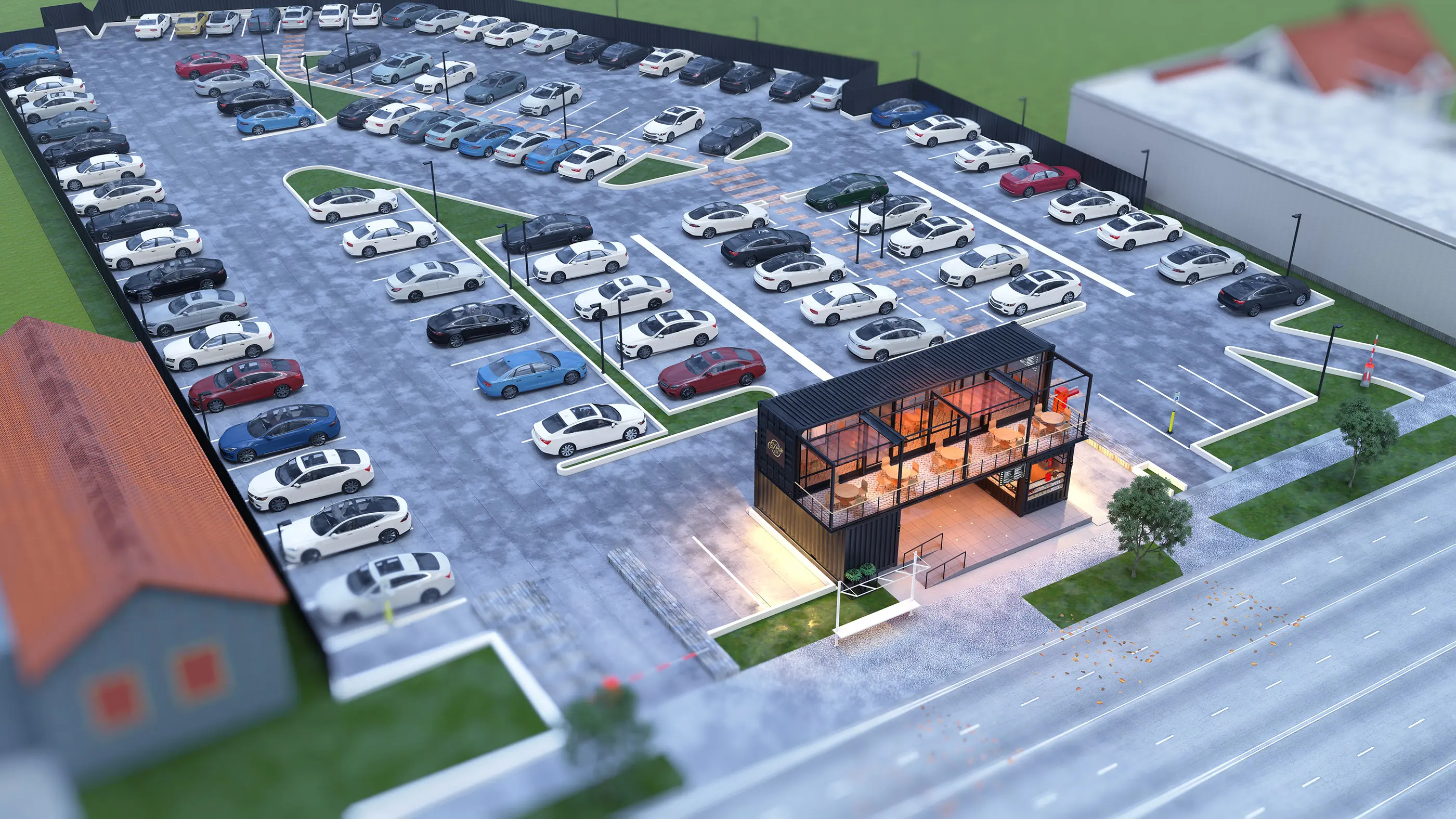 2021 Special hot selling 40 foot container prefab homes houses for sale on line