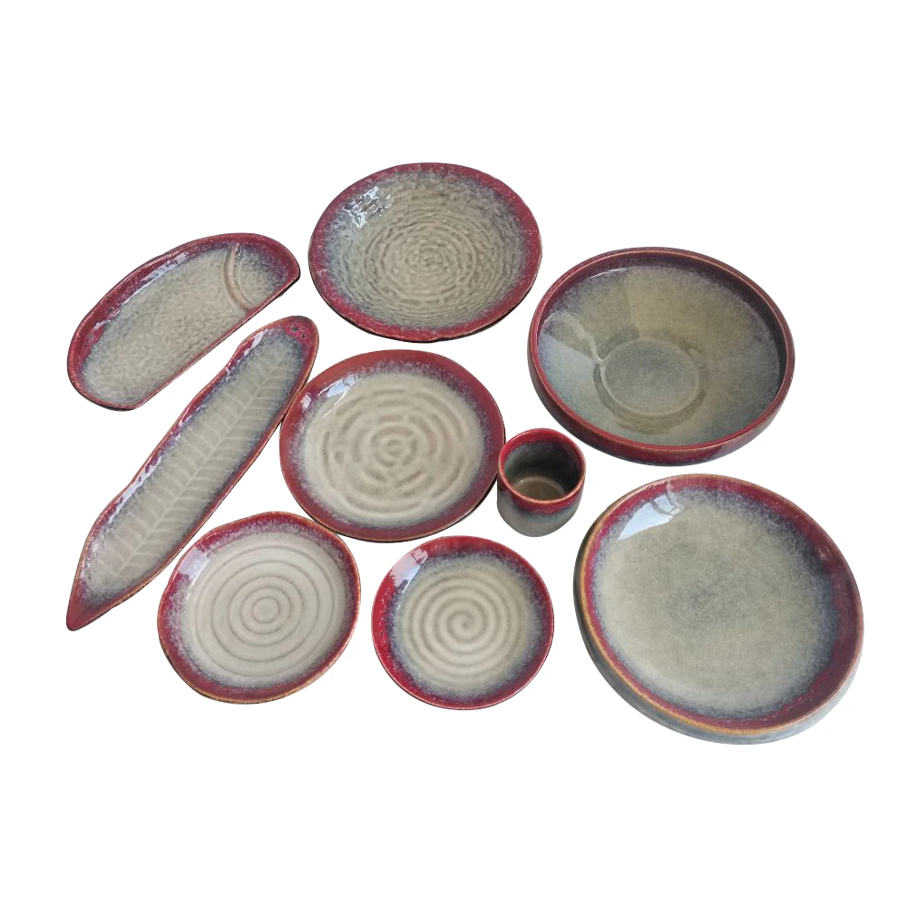 Wholesale crockery dinner sets ceramic diner set ceramic dinner set plates ceramic tableware