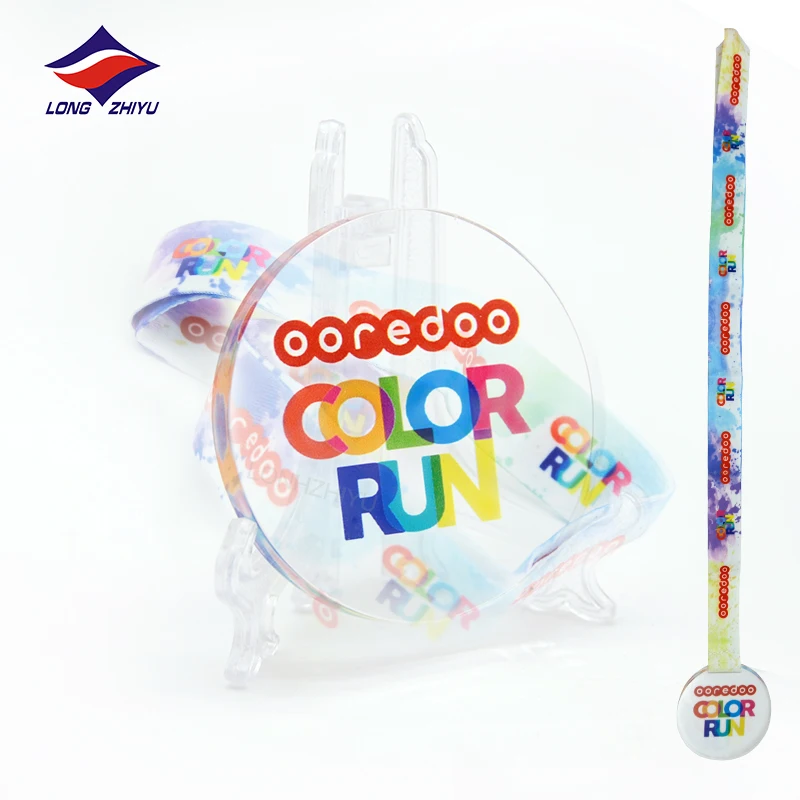 Longzhiyu 15years china professional manufacturer Customized Transparent sports Medals acrylic Marathon Medals Uae Medals