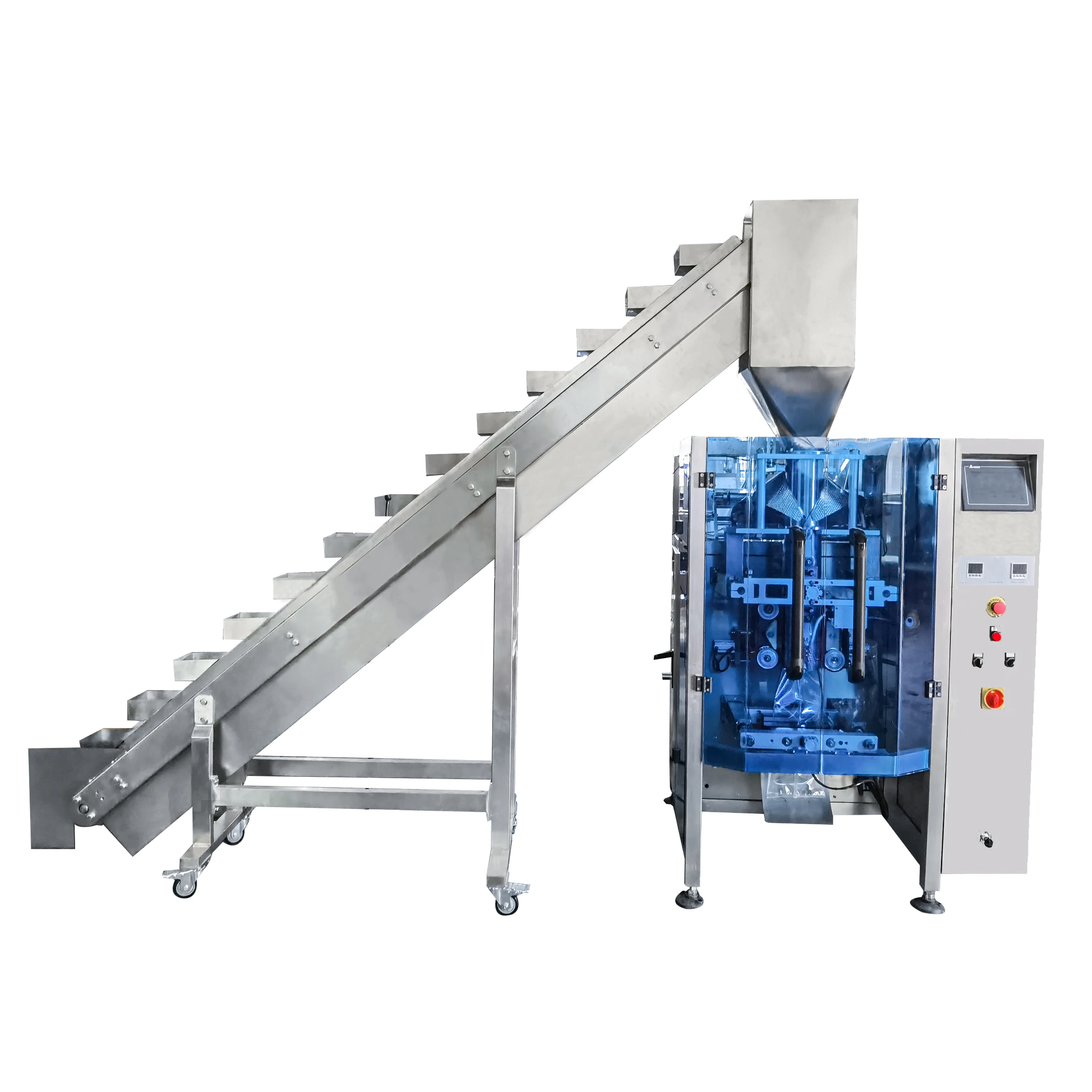 Semi-Automatic Chain Bucket Packing Machine To Pack Jerky Cheap Factory Price Sliced Dried Beef Pork Mutton