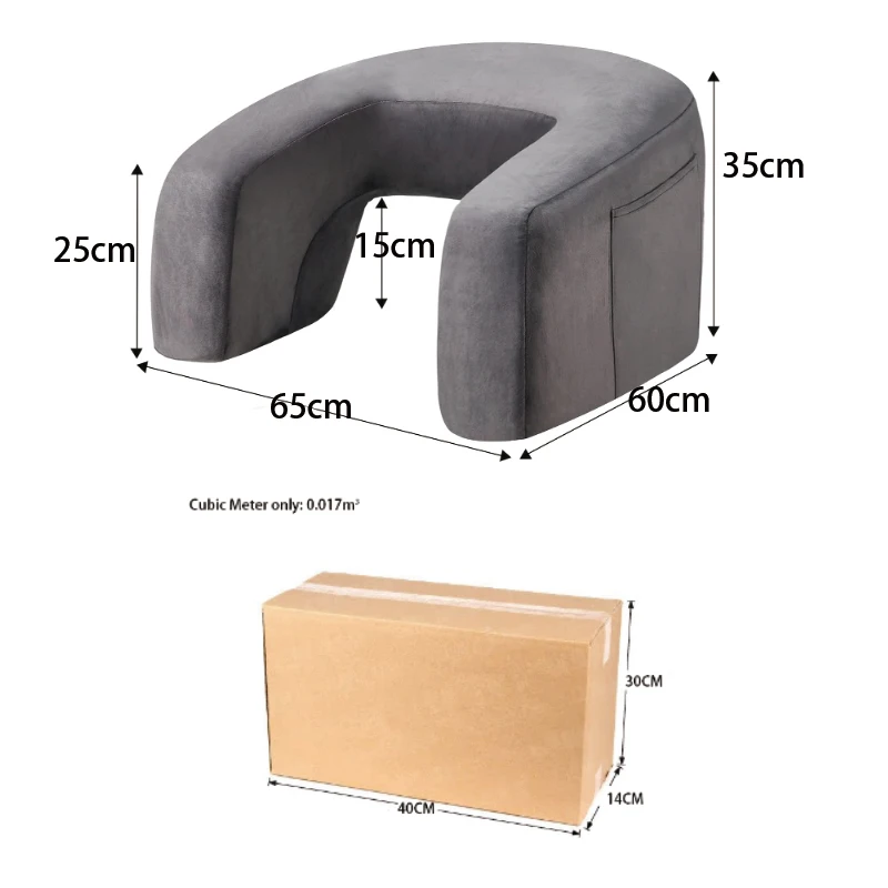 Soft Reading Pillow Arm Rest Lap Desk Pillow for Adult Gaming Working,Playing in Floor Sofa with Removable and Washable Cover