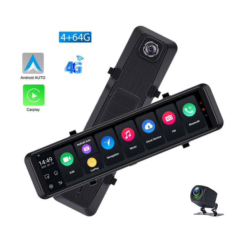 Автомобильный видеорегистратор с 4g 4 + 64G