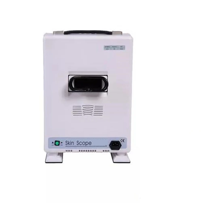 Professional Skin Analysis Machine Portable Wooden Lamps UV Light Skin Scope  Facial Skin Analyzer Machine