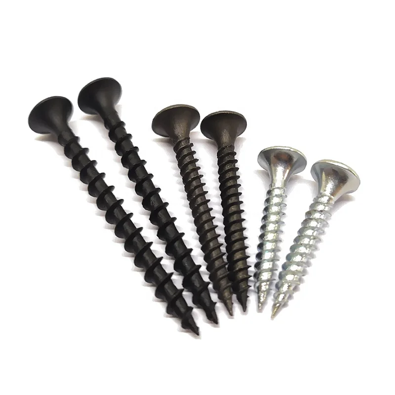 wholesale black phosphatic gypsum galvanized collated drywall screw