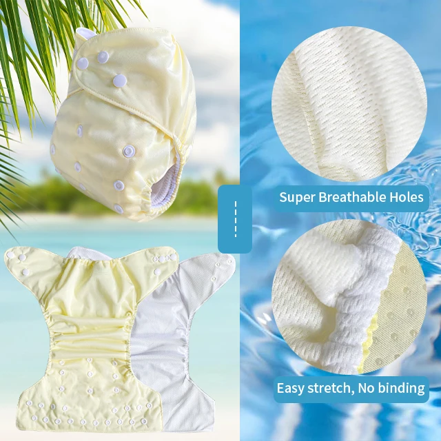 kids swimming trunks waterproof and leak-proof Washable Swim Nappy swimming trunks for kids