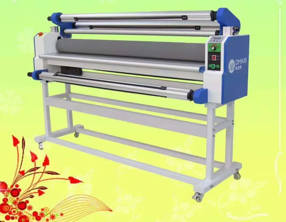 63 inch 1600mm 160cm 1600 wide large format electric manual roll cold laminator