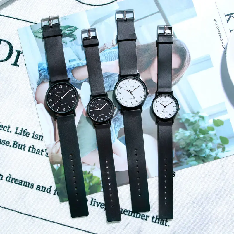 2022 Wholesale New Design Fashion Unisex Factory OEM Couple Simple Watch Minimalist Custom Logo Watch