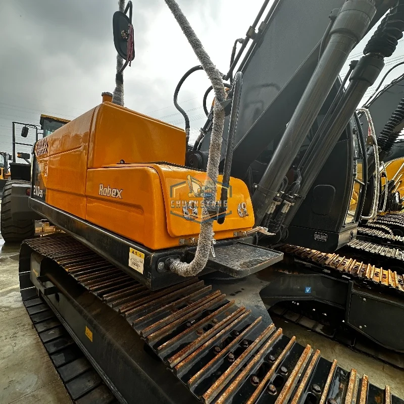 Used Hyundai 210-9S Excavator in Good Condition for Sale 21-Ton Crawl Excavator with CAT Engine Pump & Motor Core Components