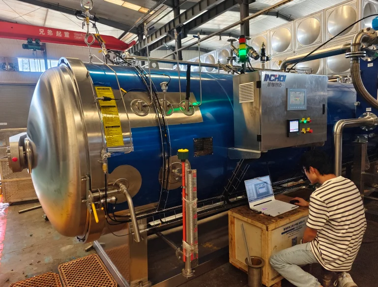 INCHOI Automatic Steam and Air Retort/Autoclave Sterilization Machine