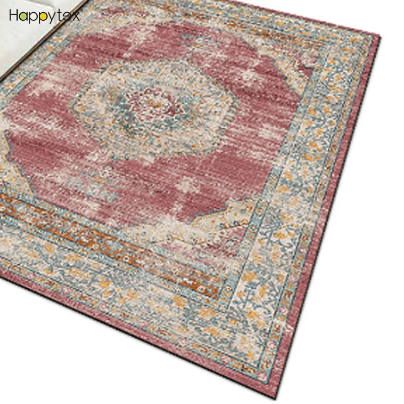 Popular in Malaysia Livingroom Decorations carpet shaggy with geometric design American style
