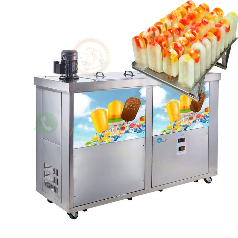 Stainless steel high quality ice lolly machine / popsicle making machine