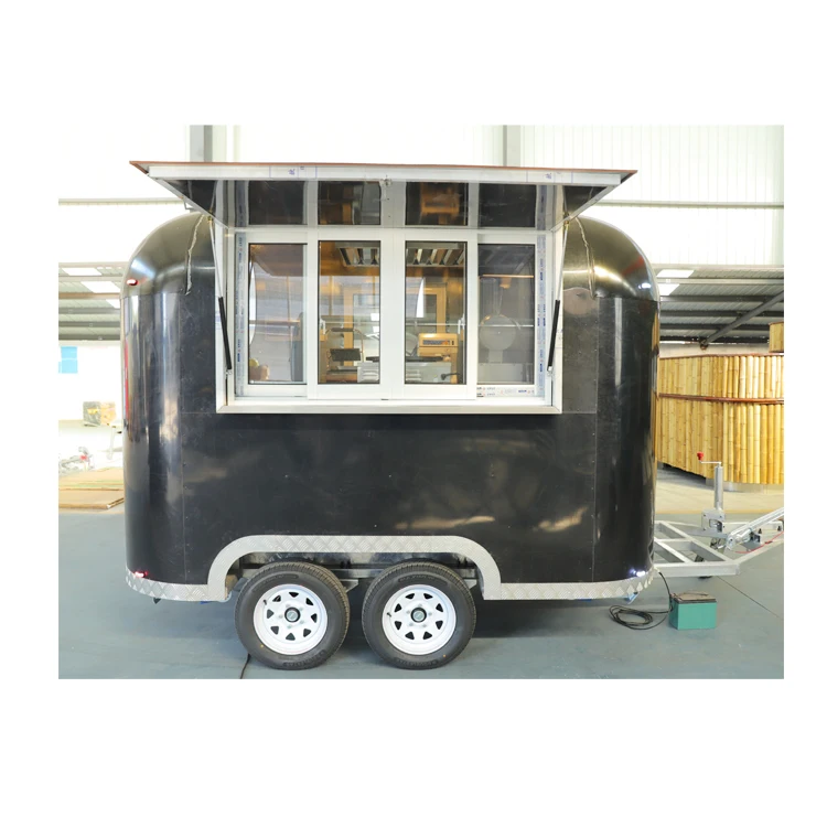 Seaside Airstream Food Truck Ice Cream Cart Taco  Food Trailer Mobile Food Truck With Full kitchen For Sale UK