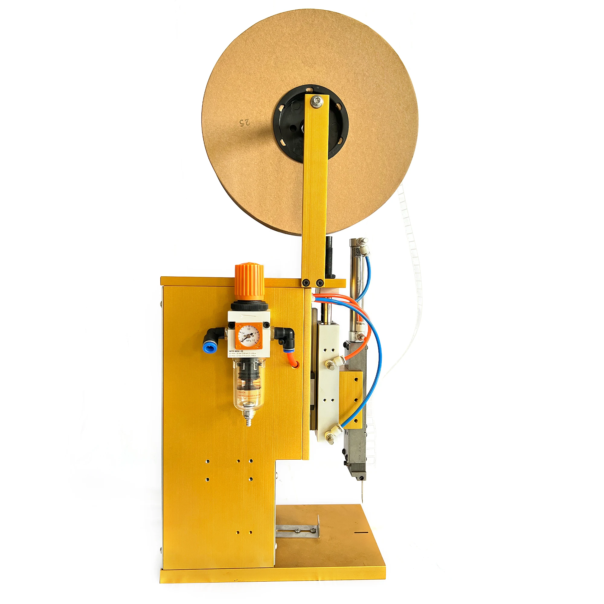 Clothing tag machine Socks Labeling Machine Booster Pneumatic Automated  Tag Pin Tag Roll