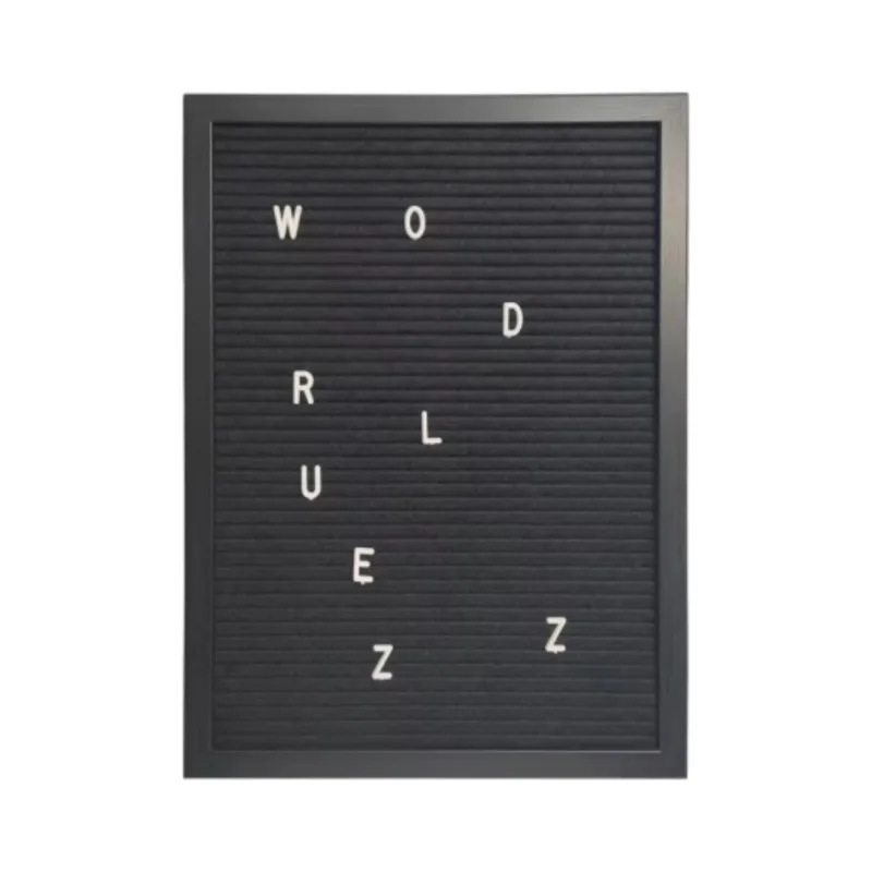 Wholesale Existing Goods Durable Changeable Customized Felt Message Letter Board