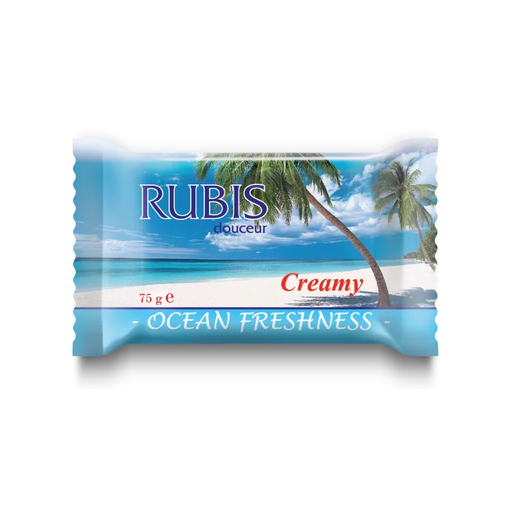 Rubis -  75 gr individual flow pack  Ocean Freshness Beauty Soap