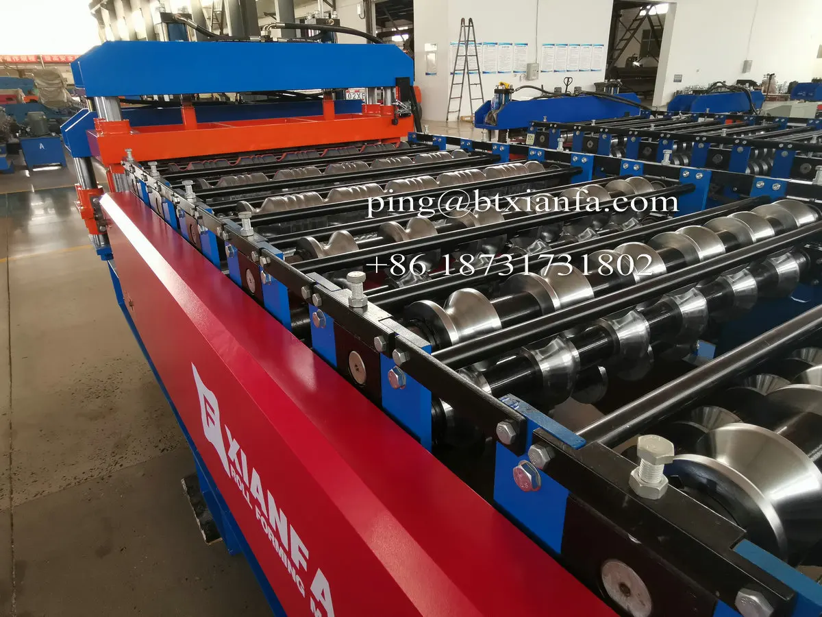 Double Deck Roll Forming Machine