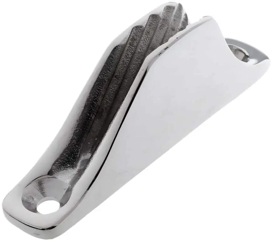 Large Marine Sailing Casting 316 Stainless Steel Rope Cam Cleats Flip Up Clamp Jam Cleat Inox For Sailboat Yacht