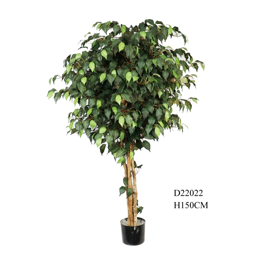 Artificial Plants  Ficus Trees  home potted garden decoration in pot outdoor indoor