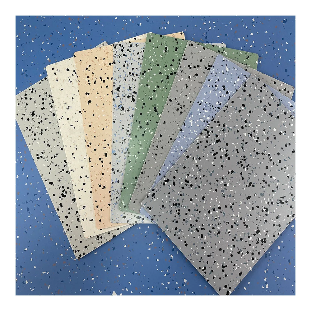 plastic linoleum durable floor roll pvc 2.0mm anti bacterial conductive homogeneous esd vinyl flooring mat covering