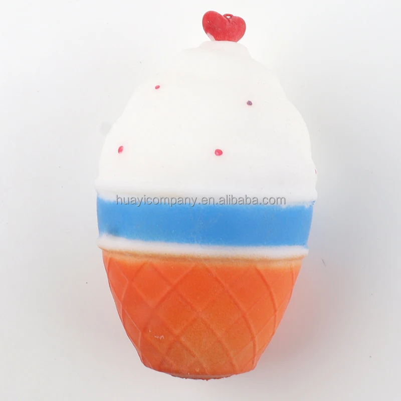 Ice Cream Squeeze Stress Relief Balls Gel Bead Filled Fidget Finger Sensory Toy For Kids & Adults